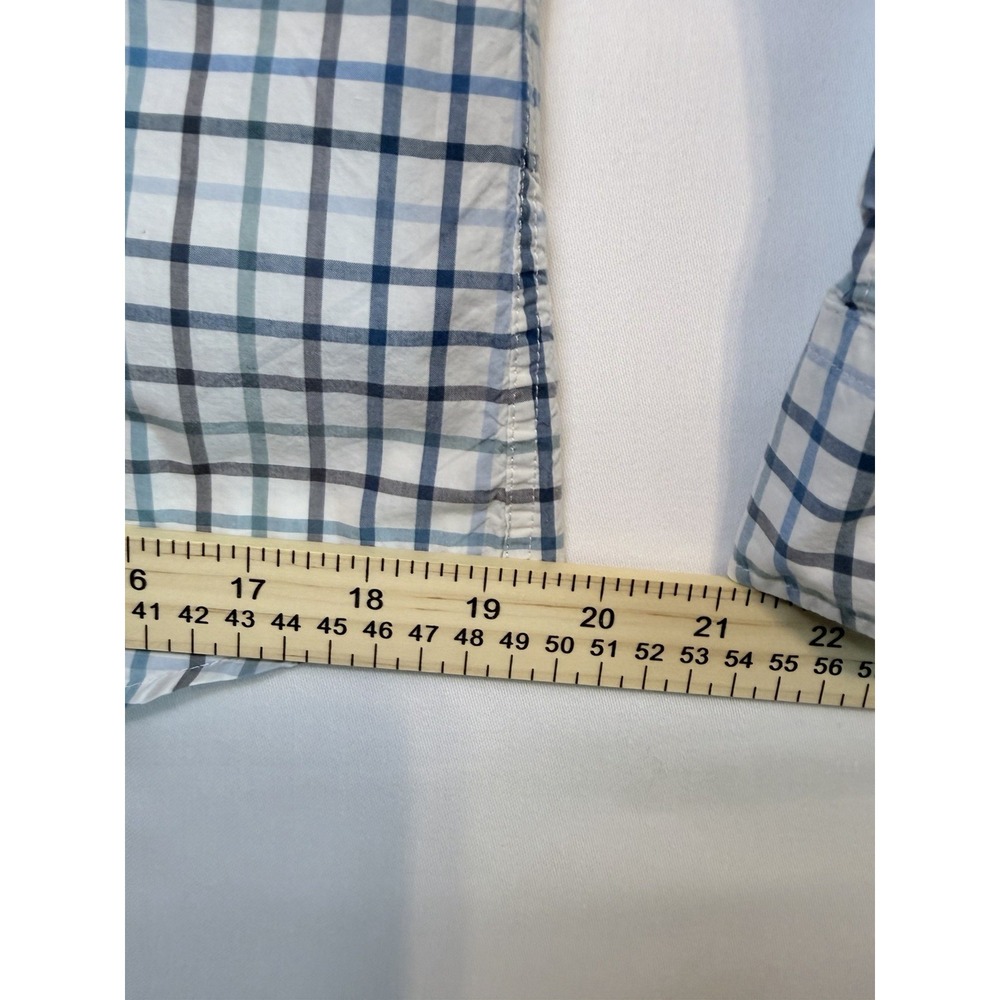 Rodd & Gunn Shirt Mens S Blue Gingham Plaid Sports Fit Long Sleeve Button Down - Picture 6 of 14